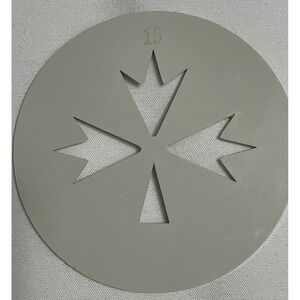 Pampered Chef Cookie Press Parts Cookie Disc # 15 Replacement Disc Fast Shipping